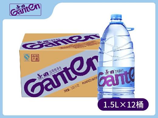 景田天然水1.5L×12瓶/箱（塑包装） 商品图0
