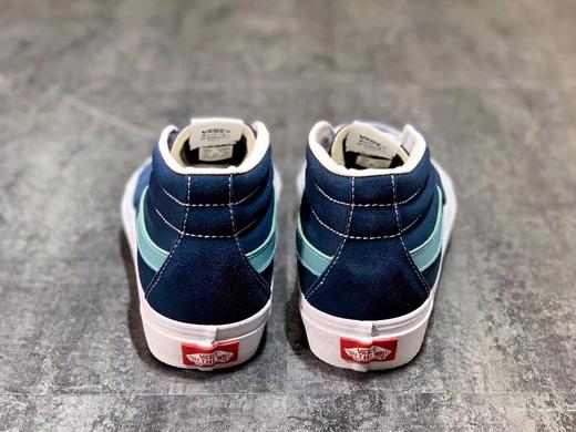 万斯硫化中帮系列 Vans SK8-Mid 万斯 拼色中帮板鞋 橙 红 蓝 粉 四色 小红书爆款男女新款  硫化真标 1:1 原厂钢印  Size：35-44 商品图4