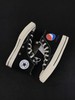 匡威百事可乐 Converse x Pepsi重磅联名  Chuck Taylor 1970S标志字母印花帆布鞋男女情侣板鞋，黑色 白色 高帮百搭真标硫化帆布板鞋。 商品缩略图5