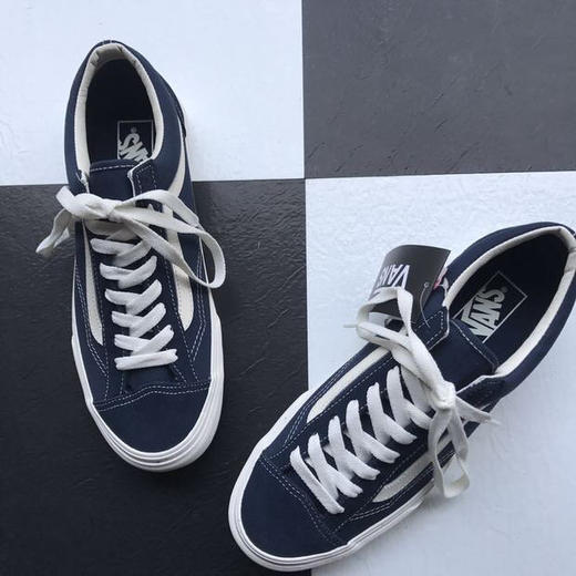 Vans Style 36 GD权志龙同款 藏蓝白 黄色 绿色  货号VN0A3DZ3RFL  原钢印、材质标、鞋型标、合格证 商品图0