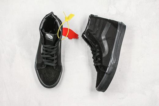 Vans Old Skool 黑武士 拉链黑武士 余文乐 黑色亚光面打造整体鞋身黑武士的风格极具辨识度  Size：35 --44 商品图3