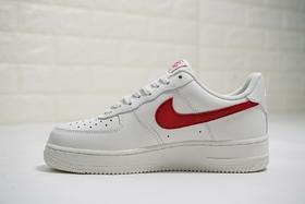 耐克Nike Air Force 1 Low '07 经典牛皮低帮空军板鞋 白红