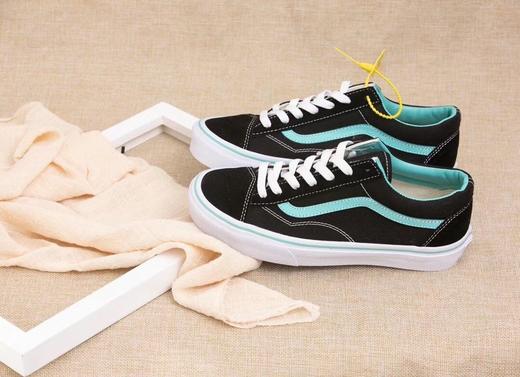 定义大方简单小红书爆款#极力强烈推荐 Vans Old Skool OG Style 36 万斯 权志龙 全新一代 复古灰 白绿 黑绿 黑武士 浅蓝 小头低帮硫化帆布鞋板鞋 Size：35-44 商品图8