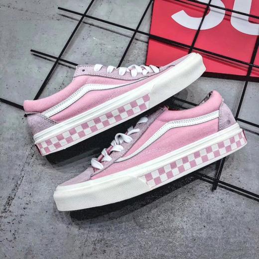 Vans Style 36 Cecon SF 牛仔蓝 红色 骚粉 黑白 白色 红蓝 红色棋盘 孔雀绿 权志龙 包头 杀人鲸Size：35--44 商品图9