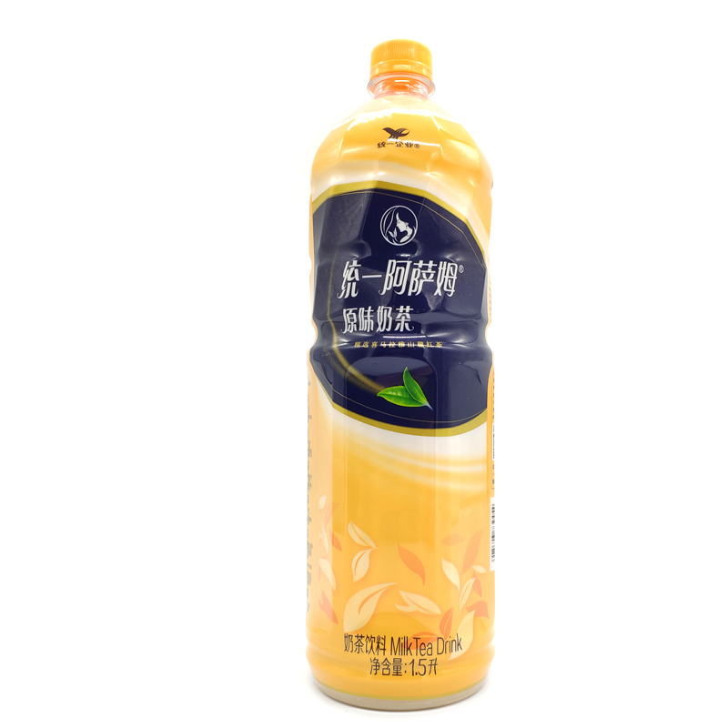 统一原味奶茶阿萨姆奶茶饮料1.5l