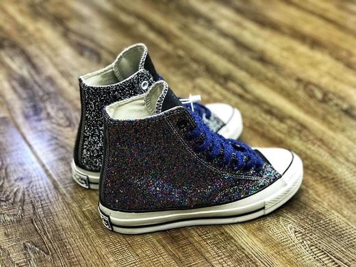 Converse x JW Anderson  尺码：35-44 撞色 拼接 亮片 反光 黄蓝橙红 商品图5