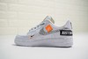 耐克Nike Air Force 1 Low “Just do it”只管去做 定制限定 黑白橘 白黑橘香橙 商品缩略图3