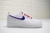 耐克Nike Air Force 1 “De Lo Mio” 原盒3副原色鞋带 原装渐变热感Swoosh钩 鸳鸯3M叠层反光 空军低帮经典百搭休闲运动板鞋 白皮渐变紫钩鸳鸯底透明白蓝红 商品缩略图3