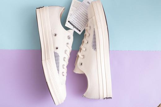姜涩琪 x Converse 70S LOOKBOOK ！！落叶黄、樱花粉、午夜蓝、象牙白 鞋码：35-44 粉色无男鞋 商品图10