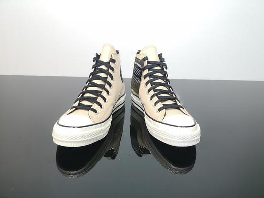 男女鞋真标硫化工艺#正确聚氨酯硅蓝PU中底「拉链设计系列」小麦色 黑色 166722C 尺码：35--44 商品图2
