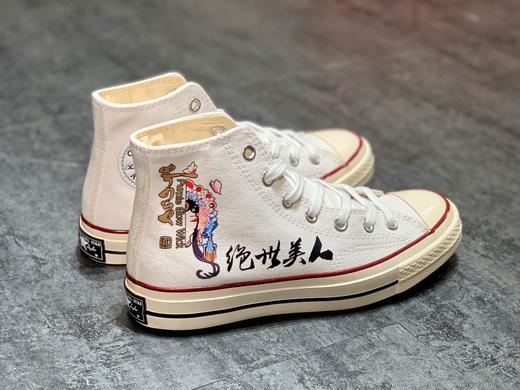 国潮来袭 一生所爱 CONVERSE 匡威《大话西游》联名款  "我的意中人是个盖世英雄，有一天他会他踏着七色祥云来娶我。"这句经典台词深入当代青年记忆， Size：35-44 商品图5