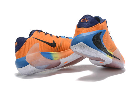 NIKE FREAK 1 字母哥1代 白金 蓝色 橘色 黑色 红色 商品图10