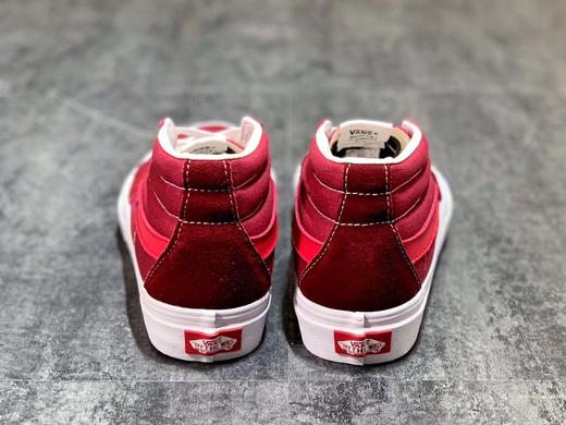 万斯硫化中帮系列 Vans SK8-Mid 万斯 拼色中帮板鞋 橙 红 蓝 粉 四色 小红书爆款男女新款  硫化真标 1:1 原厂钢印  Size：35-44 商品图7