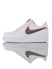 耐克Nike Air Force 1 07 LV8 3 "Oversize Swoosh April" 内置全掌air sole气垫 空军优质牛皮运动板鞋 白皮橙橘放大钩 商品缩略图3