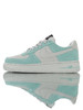 耐克Nike Air Force 1 '07 High Mid  Iceland Green Rare 优质头层麂皮拼接牛皮面 空军一号高帮运动板鞋 皮革灰蒂芙尼冰岛绿 商品缩略图2