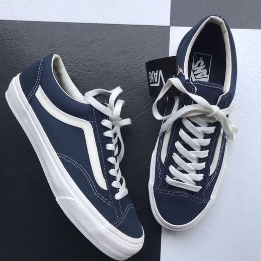 Vans Style 36 GD权志龙同款 藏蓝白 黄色 绿色  货号VN0A3DZ3RFL  原钢印、材质标、鞋型标、合格证 商品图1