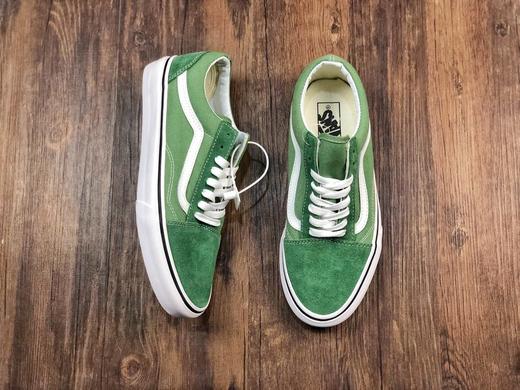 Vans Old Skool 帆布硫化板鞋 春季 橙色 浅蓝 橘黄 草绿 柠檬黄 鞋头麂皮拼接鞋身Size ：35--44 商品图11