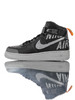 耐克Nike Air Force 1 ´07 Low Premium   空军一号经典百搭运动板鞋 白银灰橘3M 黑灰橘3M钩 商品缩略图4