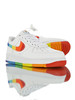 耐克Nike Air Force 1 '07 LX"Betrue" 骄傲月限定 硬质牛剖层移膜革 内置全掌air sole气垫 空军一号经典低帮百搭休闲运动板鞋 皮革分段彩虹 商品缩略图1