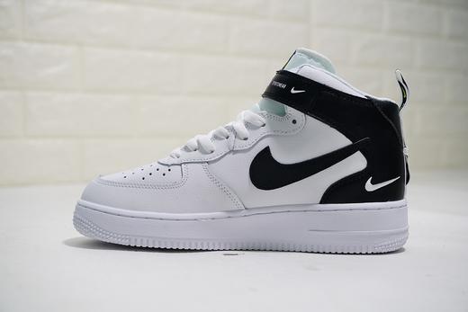 耐克Nike Air Force 1 Low  Mid Utility Pack Off-White风格定制限定 空军低帮篮球板鞋 黑白灰水泥 白黑深蓝 商品图10