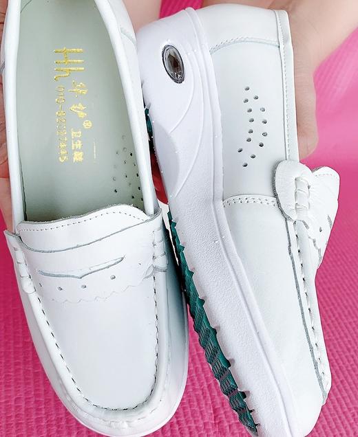 专业 护士鞋：C--176【包邮】 真皮透气、静音防滑、久穿不累、不臭脚 商品图5