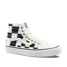 Vans OG Style 138 LX高邦大棋盘，原版鞋型工艺：硫化1:1（重量1:1、真标、原钢印、材质标、鞋型标、合格证）码数35-44(含半码）型号ML03