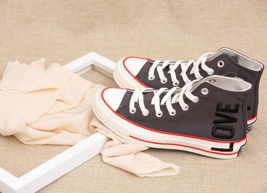 仙系配色 Converse Chuck 70 love fearlessly   烟熏紫 蒂芙尼蓝 “勇敢去爱”2020 情人节限定！160  35-44 商品图2