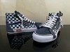 新一代解构Vans Vault Sk8-Hi Cap LX 解构主义高帮帆布板鞋 棋盘格 灰格子 白格子 蓝格子 质感十足的翻毛皮、拉链设计、粗犷的走线，都颇具辨识度  Size：40--44 商品缩略图10