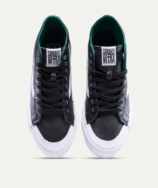 VANS范斯SK8-Hi高帮女鞋黑色皮质耐磨休闲板鞋VN0A3MV1UBO 码数：35 36 36.5 37 38 38.5 39 40 40.5 41 42 42.5 43 44 商品图1