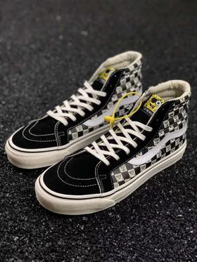 VANS VAULT OG SK8-Hi LX (SPONGEBOB)海绵宝宝派大星联名款真标1:1硫化 ，硫化双为尾条加布尾条