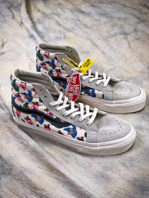 VANS VAULT OG SK8-Hi LX (SPONGEBOB)海绵宝宝派大星联名款真标1:1硫化 ，硫化双为尾条加布尾条 商品图3