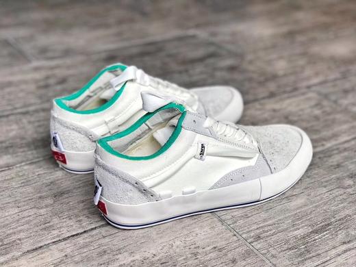 独创解构风格 Vans Vault Old Skool Cap LX  棋盘格 黑色 灰色解构低帮硫化板鞋新一代系列 2019年Vans革旧创新之作！夸张大胆到极致的解构主义。 Size：35--44 商品图5