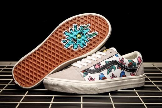 VANS VAULT OG SK8-Hi LX (SPONGEBOB)海绵宝宝派大星联名款真标1:1硫化 ，硫化双为尾条加布尾条 商品图11