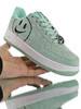 耐克Nike Air Force 1 GS "Have a Nike Day"  空军一号经典百搭低帮板鞋 白黑浅粉麂皮薄荷笑脸 商品缩略图5