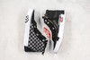 新一代解构Vans Vault Sk8-Hi Cap LX 解构主义高帮帆布板鞋 棋盘格 灰格子 白格子 蓝格子 质感十足的翻毛皮、拉链设计、粗犷的走线，都颇具辨识度  Size：40--44 商品缩略图8