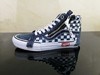 新一代解构Vans Vault Sk8-Hi Cap LX 解构主义高帮帆布板鞋 棋盘格 灰格子 白格子 蓝格子 质感十足的翻毛皮、拉链设计、粗犷的走线，都颇具辨识度  Size：40--44 商品缩略图9