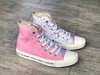 Converse Chuck Taylor All Star 70S匡威经典高帮系列马卡龙七彩拼接帆布鞋 原底印花开模 硫化工艺 原盒原标 尺码：35--39 商品缩略图3