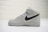 耐克Nike Air Force 1 Mid '07“Flax” 空军一号经典百搭休闲运动板鞋 白皮深蓝漆皮勾全白麦黄白红 商品缩略图4