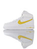 耐克Nike Air Force 1 High '07 耐克空军一号经典高帮皮革皮百搭休闲运动板鞋 皮革白大学红白泥灰白宝蓝白油菜黄 商品缩略图5