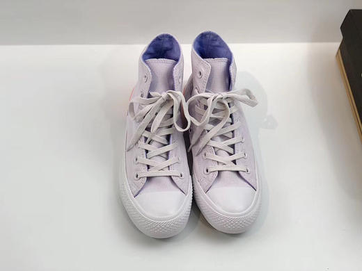匡威Converse Chuck Taylor All Star 全明星 高帮 浪漫薰衣草淡紫色帆布鞋159520 尺码35 36 36.5 37 37.5 38 39 商品图1