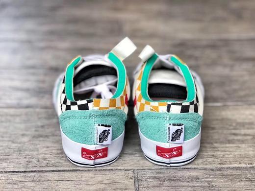 独创解构风格 Vans Vault Old Skool Cap LX  棋盘格 黑色 灰色解构低帮硫化板鞋新一代系列 2019年Vans革旧创新之作！夸张大胆到极致的解构主义。 Size：35--44 商品图7