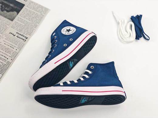 ALL STAR 40TH HI帆布鞋 converse/海军复古蓝/米白TOMORROWLAND纪念40周联名款，原底开模，真标双鞋带 eact鞋垫 透气耐穿 海军复古蓝 鞋码：35--44 商品图2