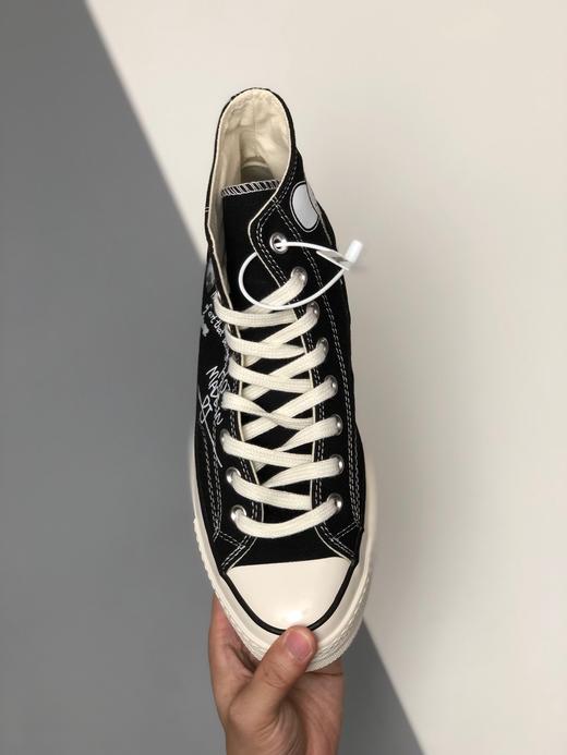 Gloomy Bear x Converse Chuck Taylor All Star 1970s 黑色暴力熊联名款 货号：162050C 可选尺码：35--44 商品图1