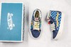 Vans 万斯 SK8-Hi Pro 帆布高帮硫化休闲板鞋高帮鸳鸯拼色 蓝色 Size：35--44  工艺：硫化1:1（重量1:1、真标、原钢印、材质标、鞋型标、合格证） 商品缩略图0