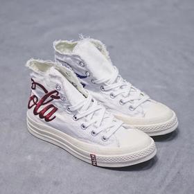 纯白俄罗斯鸳鸯刺绣！！ KITH x Coca-Cola x Converse 1970s  2.0  二代 SIZE：35-45