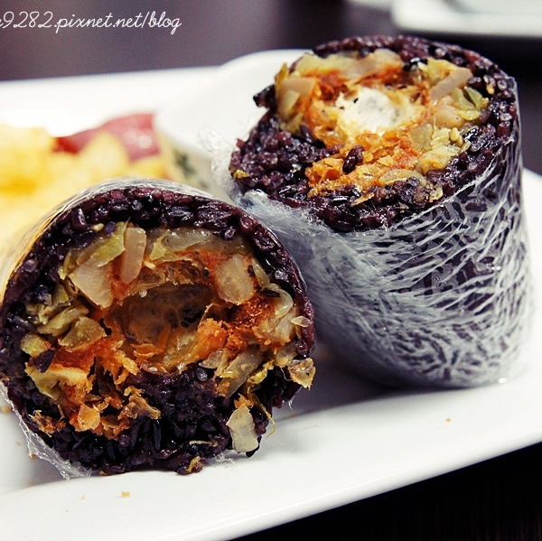 【2个】【网红饭团】台湾风味紫米肉松海苔饭团