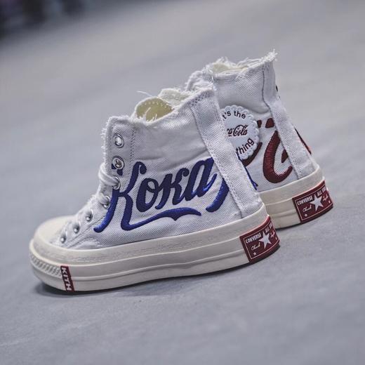 纯白俄罗斯鸳鸯刺绣！！ KITH x Coca-Cola x Converse 1970s  2.0  二代 SIZE：35-45 商品图2