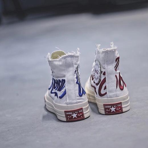 纯白俄罗斯鸳鸯刺绣！！ KITH x Coca-Cola x Converse 1970s  2.0  二代 SIZE：35-45 商品图1