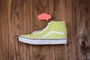 Vans Vault SK8-Hi LX 黑绿薄荷绿配色 玫瑰红 荧光绿 西红柿红 帆布鞋高帮 低帮 系列高帮帆布滑板鞋  Size：35--44 商品缩略图10