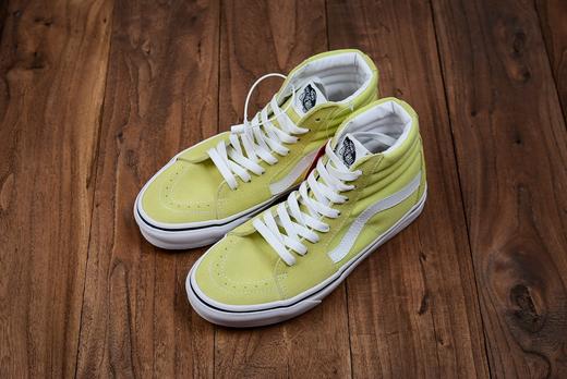 Vans Vault SK8-Hi LX 黑绿薄荷绿配色 玫瑰红 荧光绿 西红柿红 帆布鞋高帮 低帮 系列高帮帆布滑板鞋  Size：35--44 商品图11